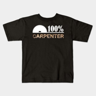 Carpenter carpenter carpenters craftsman saws Kids T-Shirt